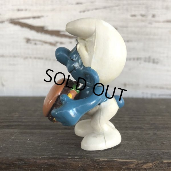 画像5: Vintage PVC Smurf Hamburger (S169) (5)
