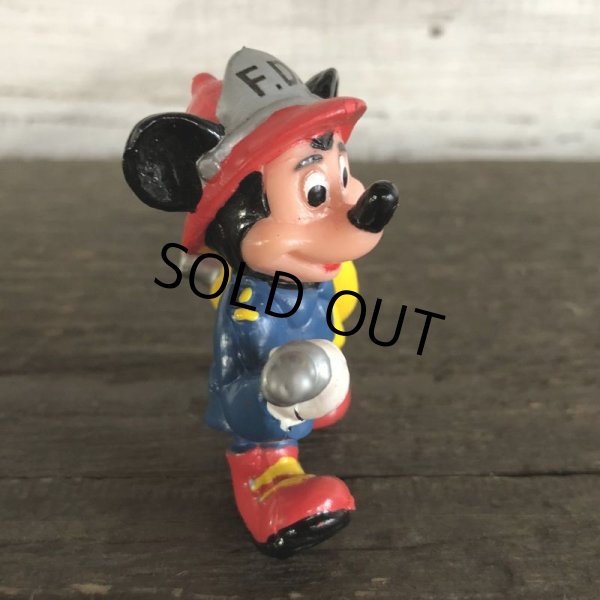 画像4: Vintage Disney Mickey Mouse PVC / Firefighter (S162) (4)