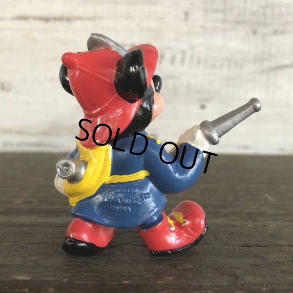 画像3: Vintage Disney Mickey Mouse PVC / Firefighter (S162) (3)