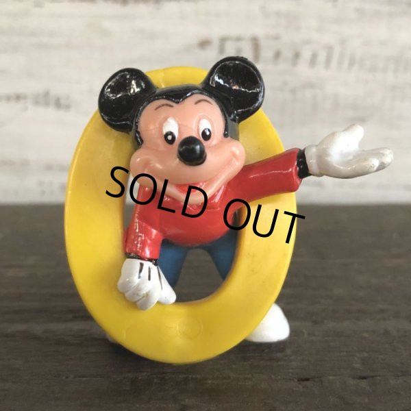 画像1: Vintage Disney Mickey Mouse PVC / #0 (S162) (1)