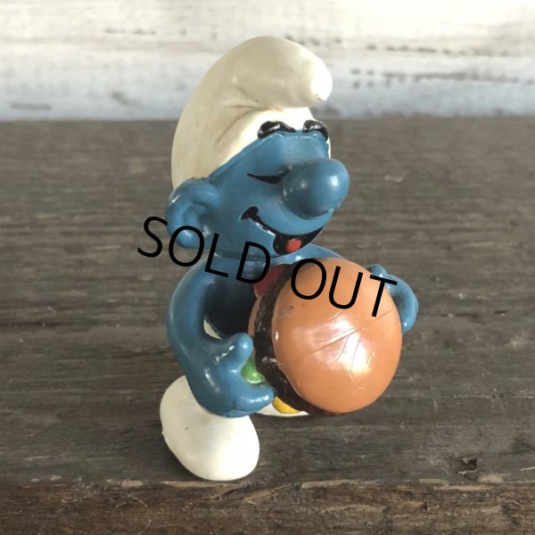 画像6: Vintage PVC Smurf Hamburger (S169) (6)