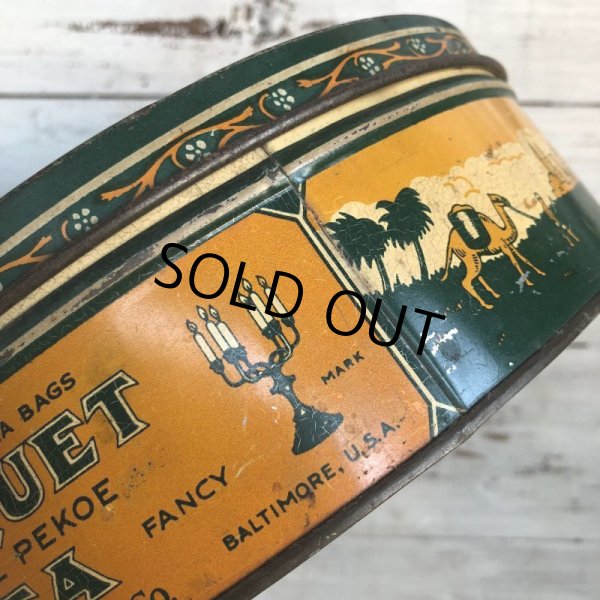 画像10: Vintage Banquet Tea Can (S180)  (10)