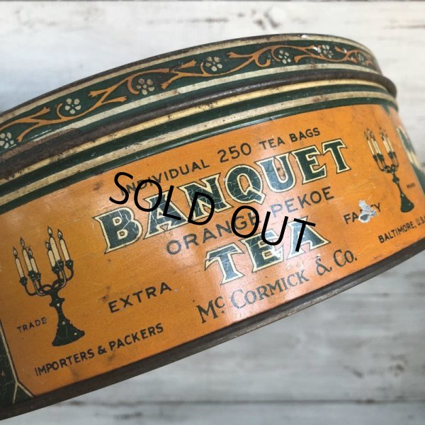 画像11: Vintage Banquet Tea Can (S180)  (11)