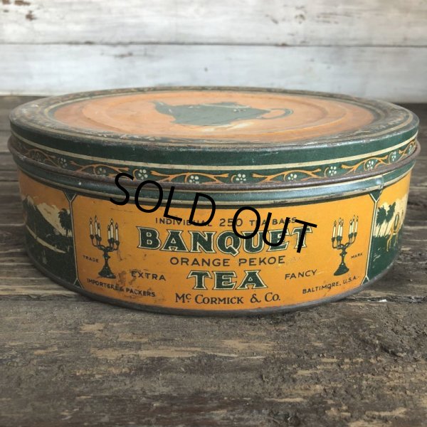 画像2: Vintage Banquet Tea Can (S180)  (2)