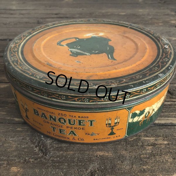 画像5: Vintage Banquet Tea Can (S180)  (5)