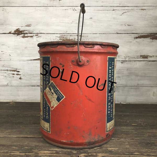 画像2: Vintage Oil can Atlantic U.S. 5 GAL (S182)   (2)