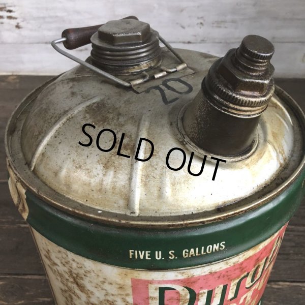 画像6: Vintage Oil can Durable U.S. 5 GAL (S183)   (6)
