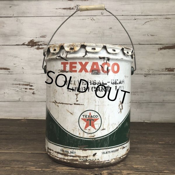 画像1: Vintage Oil can TEXACO U.S. 5 GAL (S181)   (1)