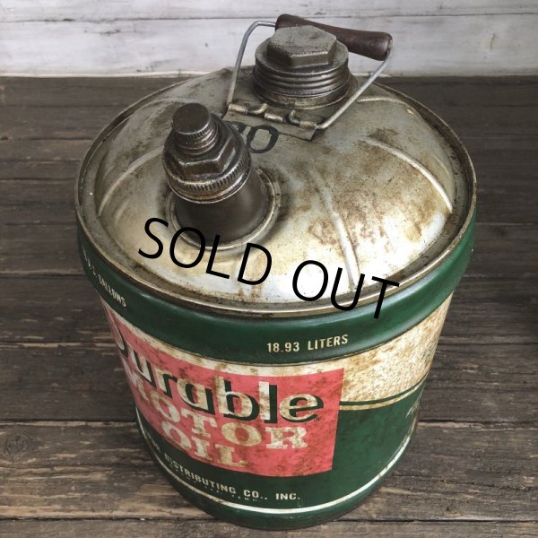 画像5: Vintage Oil can Durable U.S. 5 GAL (S183)   (5)