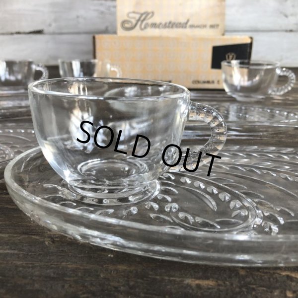 画像8: Vintage Federal Homestead Snack Set Dead Stock (S196) (8)