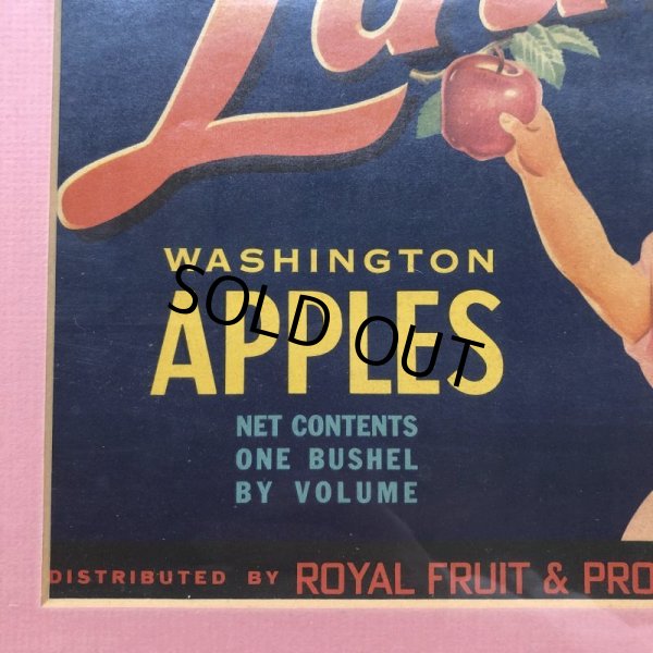 画像4: Vintage Wood Box Label Washinton Apples (S206)  (4)