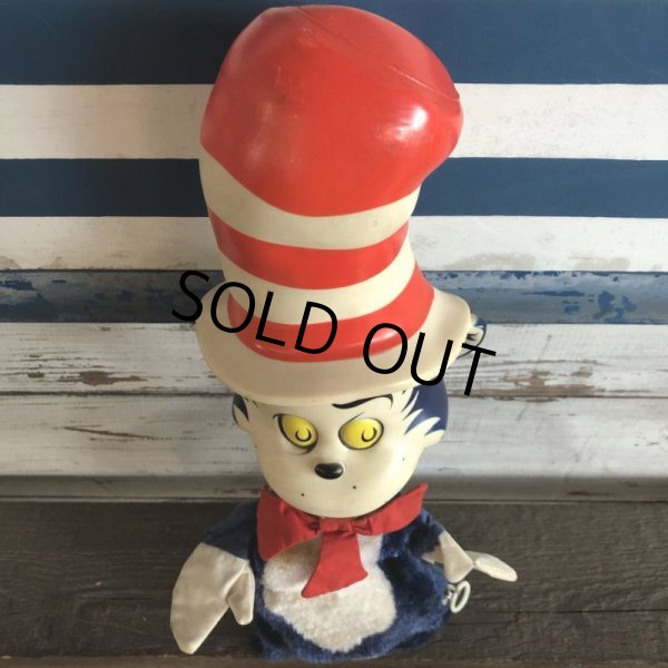 画像6: 70s Vintage Mattel Cat In The Hat Hand Puppet Doll (S209)  (6)