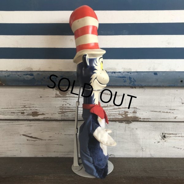 画像2: 70s Vintage Mattel Cat In The Hat Hand Puppet Doll (S209)  (2)