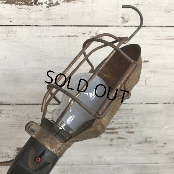 画像4: Vintage Industrial Trouble Lamp (S217) (4)