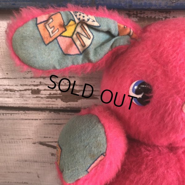 画像8: Vintage Rushton Pink Bunny Baby Doll (S213) (8)