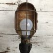 画像2: Vintage Industrial Trouble Lamp (S217) (2)