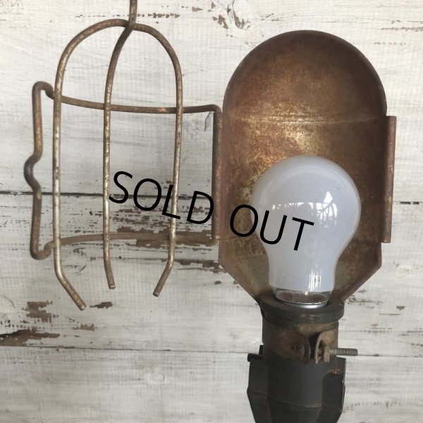 画像3: Vintage Industrial Trouble Lamp (S217) (3)