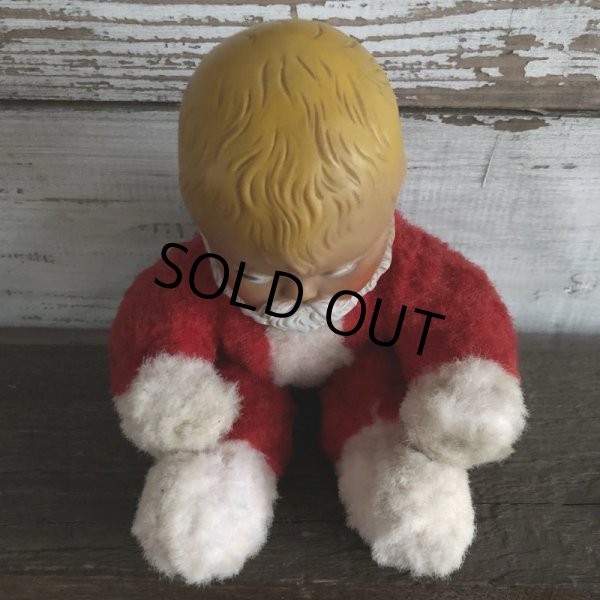 画像8: 50s Vintage Knickerbocker Baby Santa Doll (S220) (8)