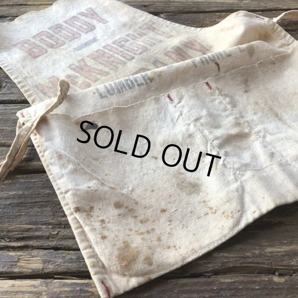 画像3: Vintage Advertising Work Apron BUDDY McKNIGHT COMPANY (S232) (3)