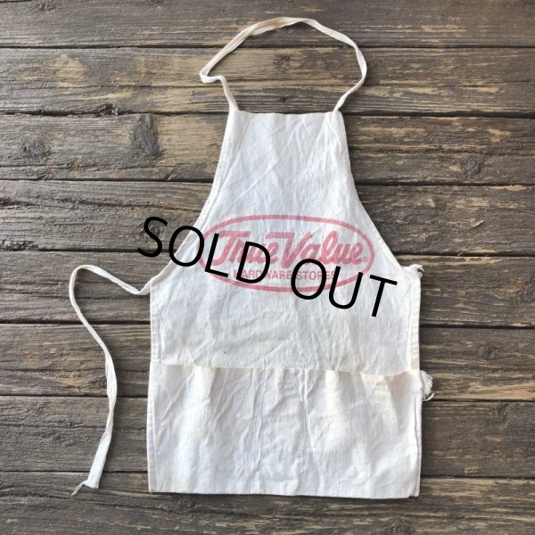画像2: Vintage Advertising Work Apron True Value (S233) (2)