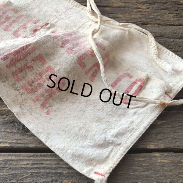 画像3: Vintage Advertising Work Apron T.W. ENGLES LUMBER CO (S236) (3)