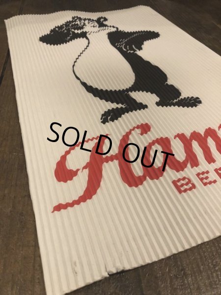 画像4: Vintage Hamm's Bear Poster Sign (S246) (4)