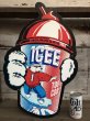 画像6: Vintage ICEE Polar Bear Giant Store Display Panel 165cm (S247) (6)