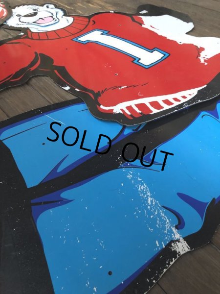 画像8: Vintage ICEE Polar Bear Giant Store Display Panel 165cm (S247) (8)