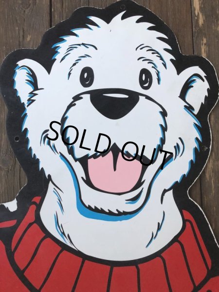 画像9: Vintage ICEE Polar Bear Giant Store Display Panel 165cm (S247) (9)