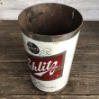 画像7: 60s Vintage Schlitz Beer Tin Trash Waste Can (S256) (7)