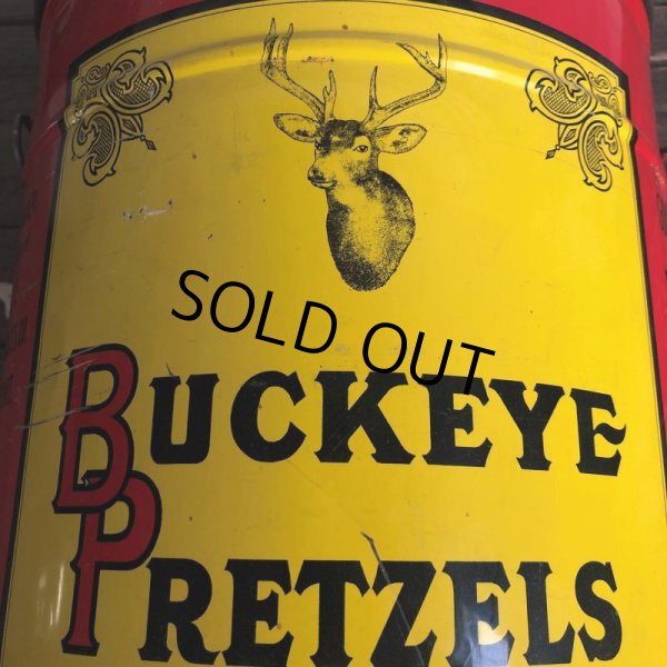 画像8: Vintage Old Style Dutch Buckeye Pretzel Tin (S253) (8)