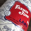 画像6: Vintage Farmer John Brand Lard Tin 50MLB (S254) (6)
