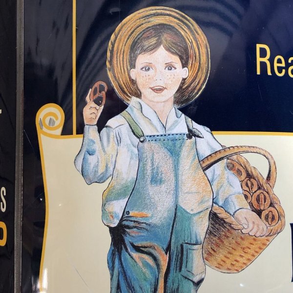 画像9: Vintage Quinlan's Pretzel Company Tin Can 48 oz (S255) (9)