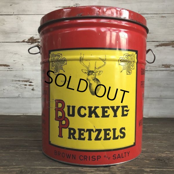 画像3: Vintage Old Style Dutch Buckeye Pretzel Tin (S253) (3)