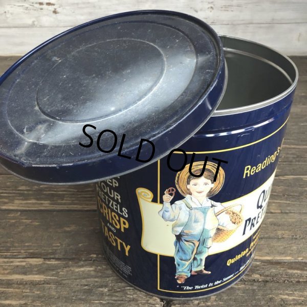 画像7: Vintage Quinlan's Pretzel Company Tin Can 48 oz (S255) (7)