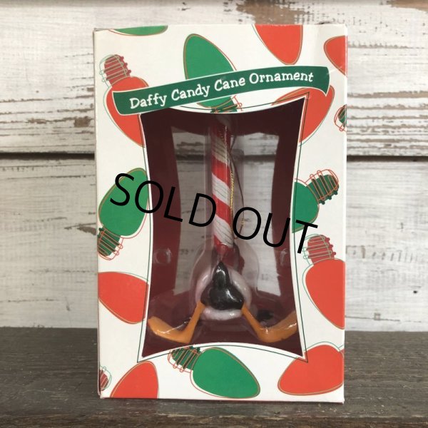画像7: 90s Vintage WB Daffy Duck Candy Cane Ornament (S260) (7)
