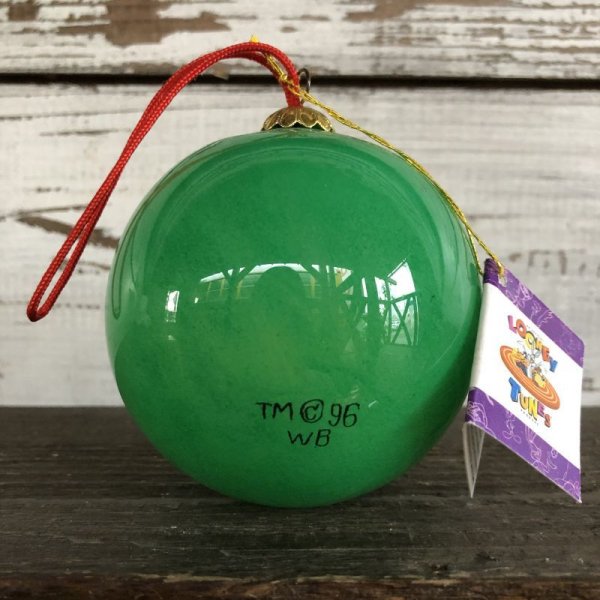 画像3: 90s Vintage WB Daffy Duck Christmas Ball Ornament (S269) (3)