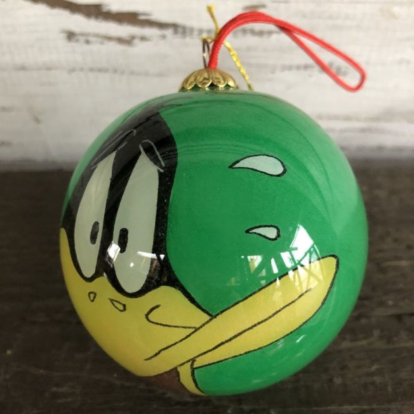 画像6: 90s Vintage WB Daffy Duck Christmas Ball Ornament (S269) (6)