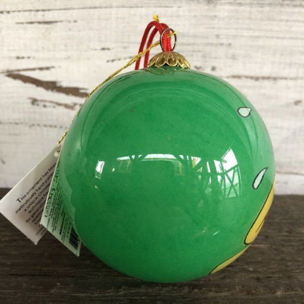 画像4: 90s Vintage WB Daffy Duck Christmas Ball Ornament (S269) (4)