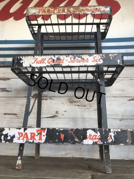 画像10: Vintage Par-T-Pak Beverages Soda Store Display Rack (S273) (10)