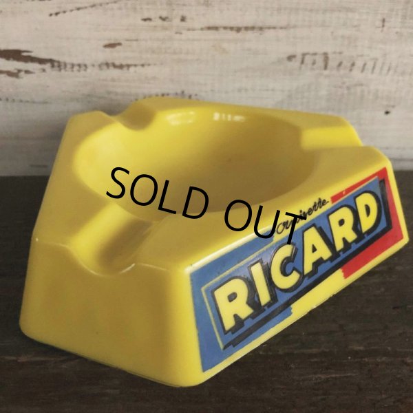 画像2: 60s Vintage Liquor Advetising Ashtray RICARD (S258) (2)