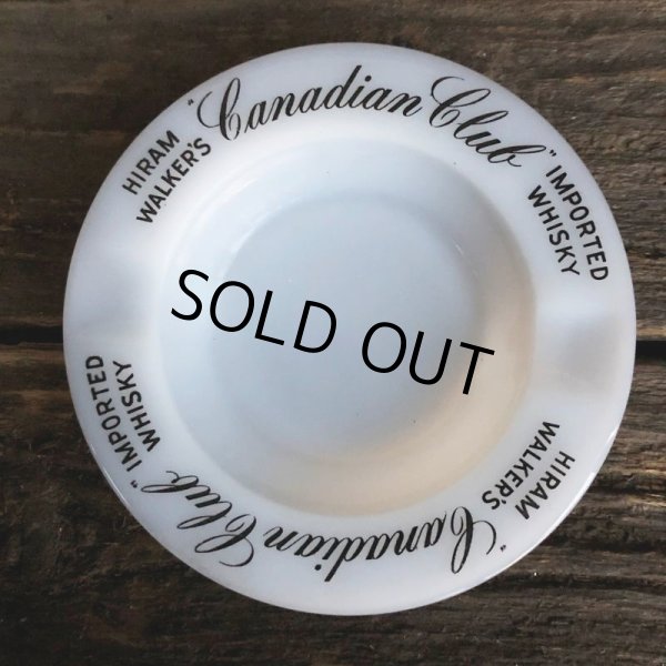 画像2: 60s Vintage Liquor Advetising Ashtray Canadian club Whisky (S261) (2)