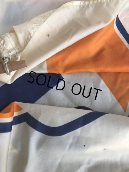 画像8: Vintage GULF Flag Advertising Sign (S276)   (8)