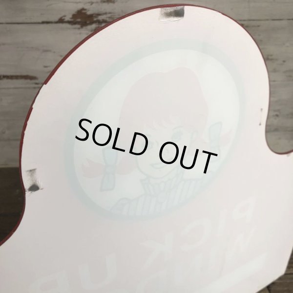 画像5: Vintage Original Wendy's PICK UP Sign (S277) (5)