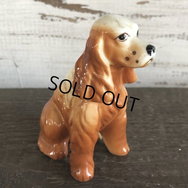 画像5: Vintage Dog American Cocker Spaniel Ceramic Statue  (S283) (5)