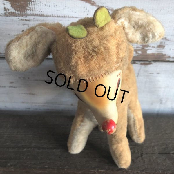 画像9: Vintage Rudolph the Red Nosed Reindeer Rubber Face Doll (S293) (9)