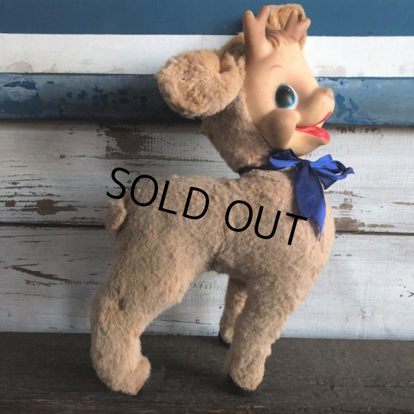 画像3: Vintage Rushton Reindeer Rubber Face Doll (S294) (3)