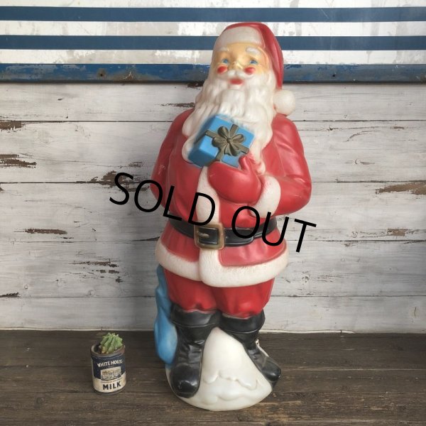 画像1: Vintage Santa Claus Lamp 85cm (S290) (1)