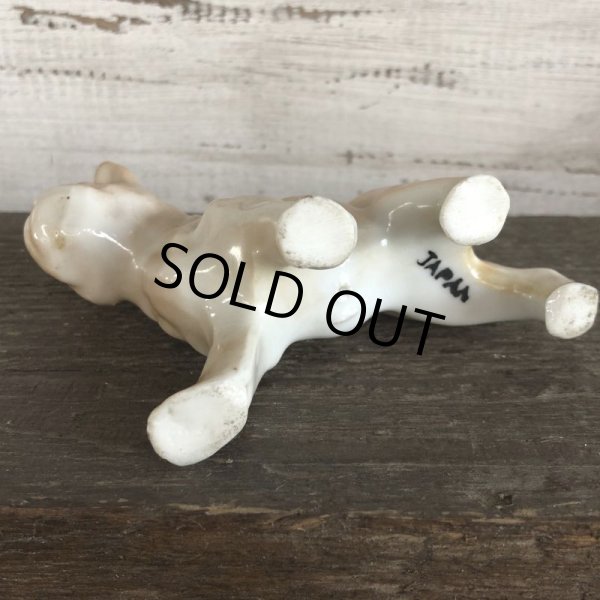 画像8: Vintage French Bulldog Ceramic Statue  (S280) (8)