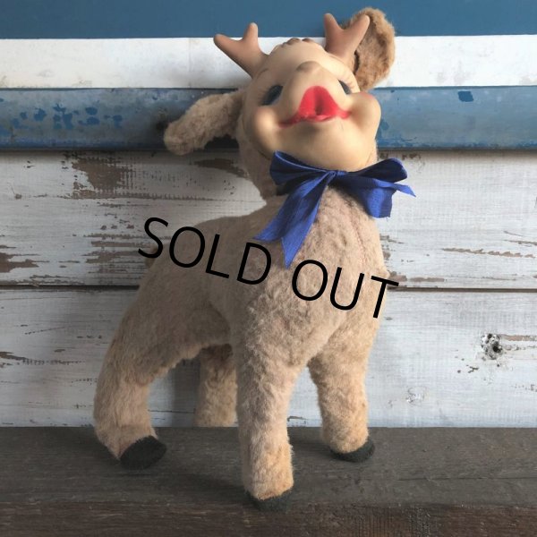 画像10: Vintage Rushton Reindeer Rubber Face Doll (S294) (10)